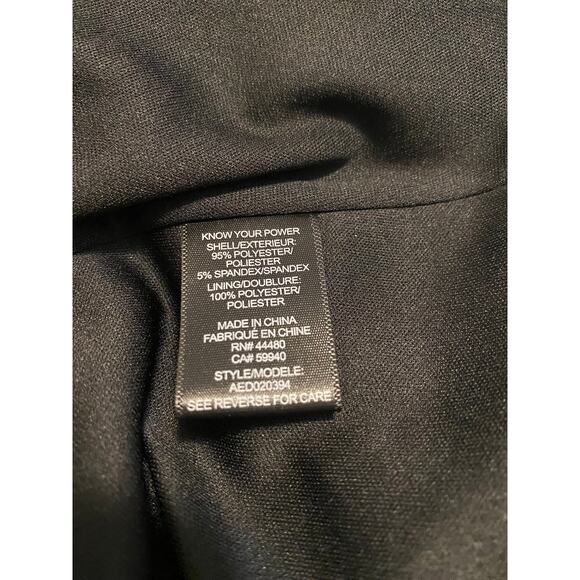 AFRM Tezza Black & Yellow Floral Ruched Mesh Midi Long Sleeves Dress Womens XS - Picture 10 of 11